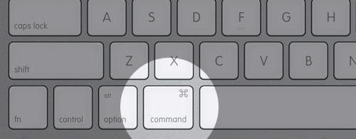 command on windows keyboard for mac